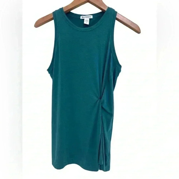 ATHLETA Radiate Twist Tank Borealis Green Teal Women’s Size Small - Picture 1 of 6